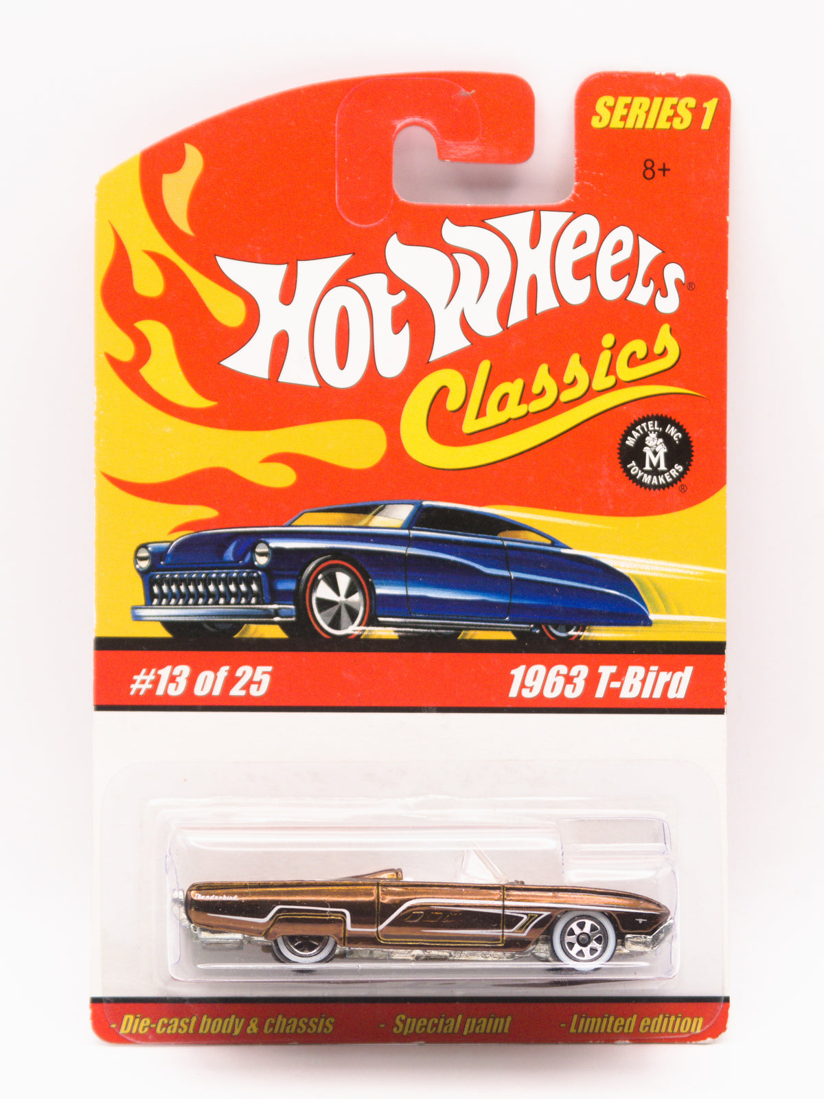 Hot Wheels Classics 1963 T-Bird Złoty