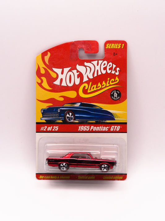 Hot Wheels Classics 1965 Pontiac GTO Czerwony *Karta