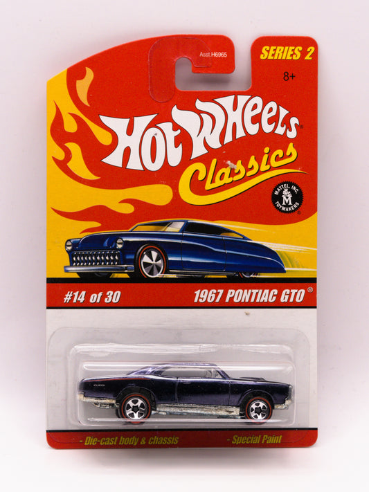 Hot Wheels Classics 1967 Pontiac GTO Niebieski