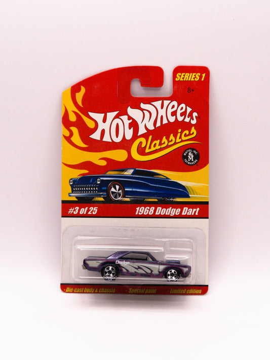 Hot Wheels Classics 1968 Dodge Dart Fioletowy *Karta