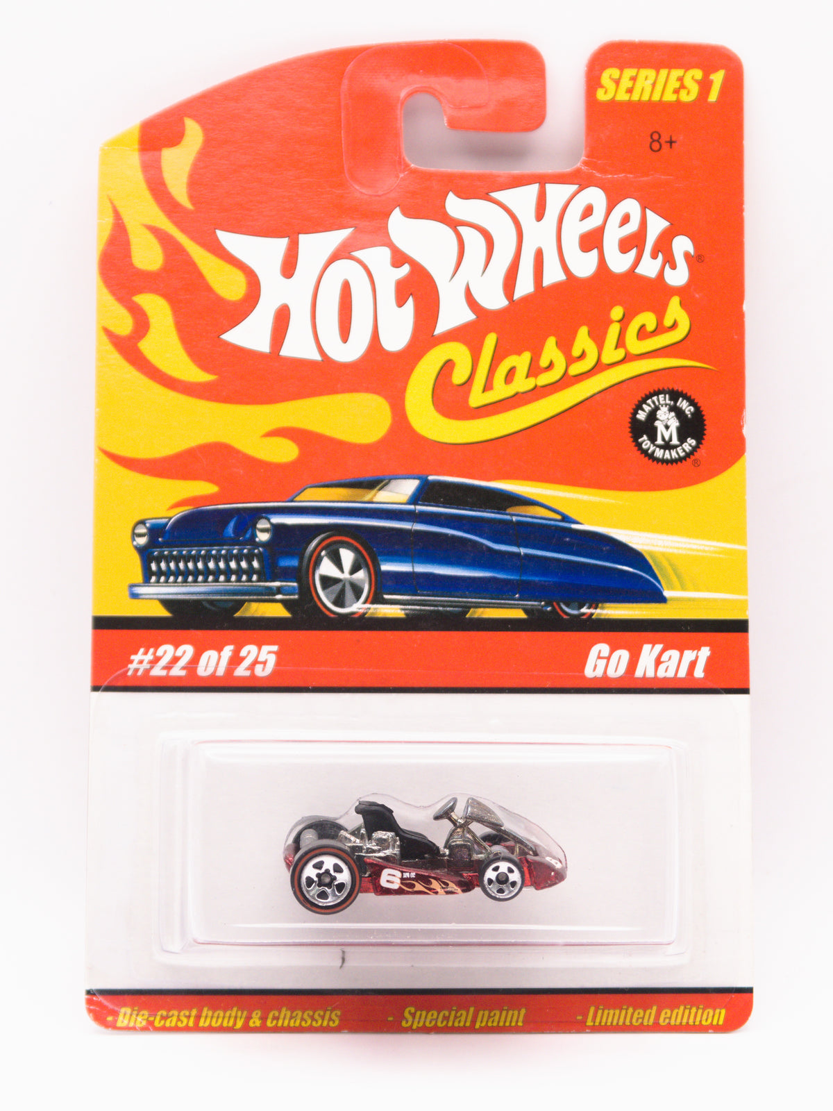 Hot Wheels Classics Go Kart Czerwony *Karta
