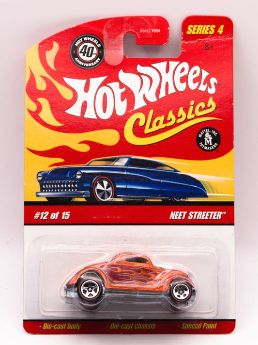 Hot Wheels Classics Neet Streeter Pomarańczowy *Karta