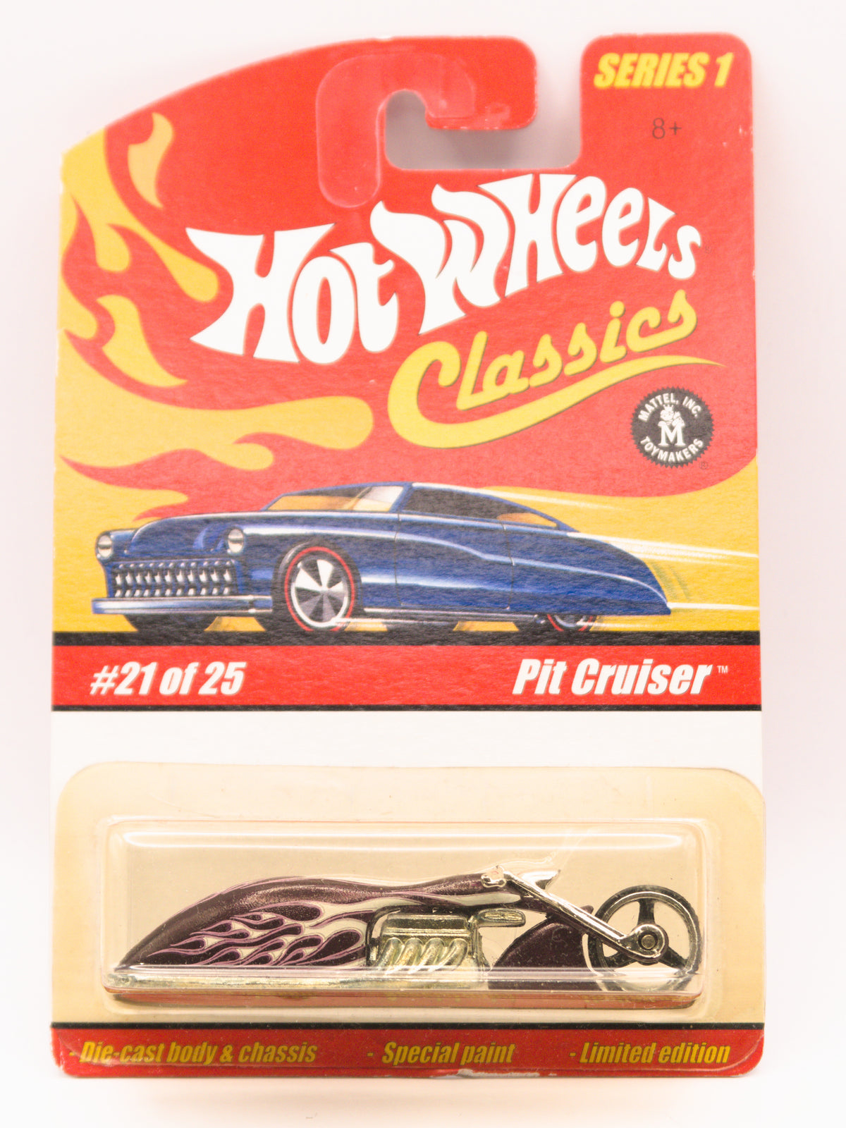 Pit Cruiser Fioletowy Hot Wheels Classics *Blister