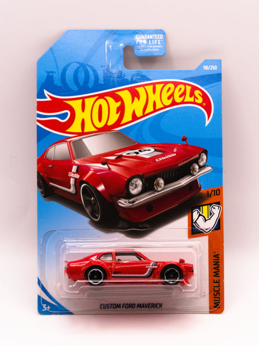 Custom Ford Maverick Czerwony