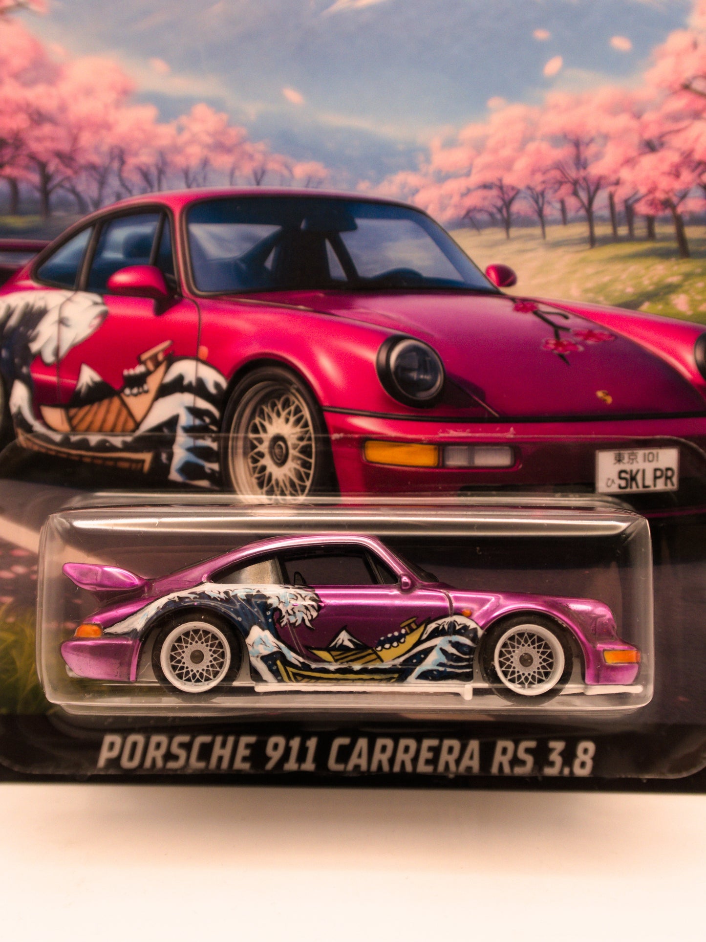 #5/10 HOT WHEELS CUSTOM SKALPER X CLOUDY CUSTOMS Porsche 911 Carrera RS 3.8