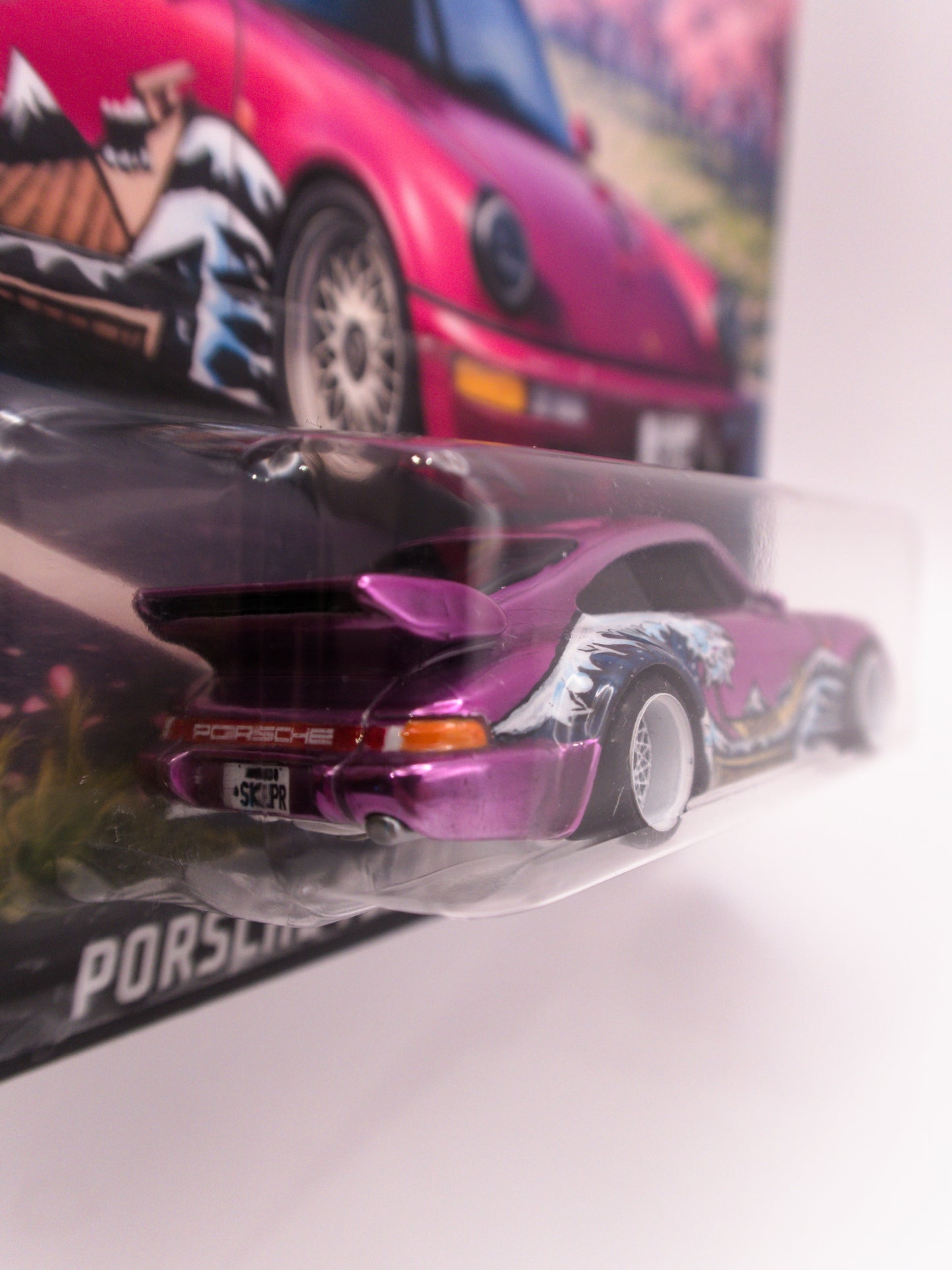 #5/10 HOT WHEELS CUSTOM SKALPER X CLOUDY CUSTOMS Porsche 911 Carrera RS 3.8