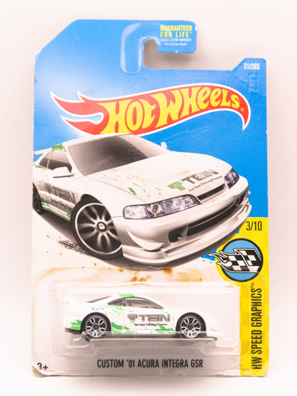 Custom '01 Acura Integra GSR Biały *Karta