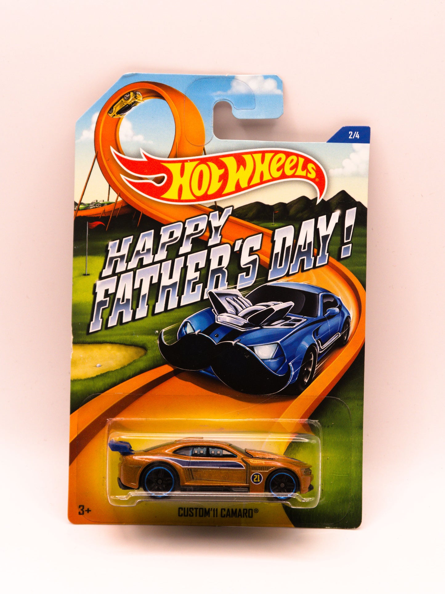 Custom '11 Camaro Happy Father's Day Pomarańczowy