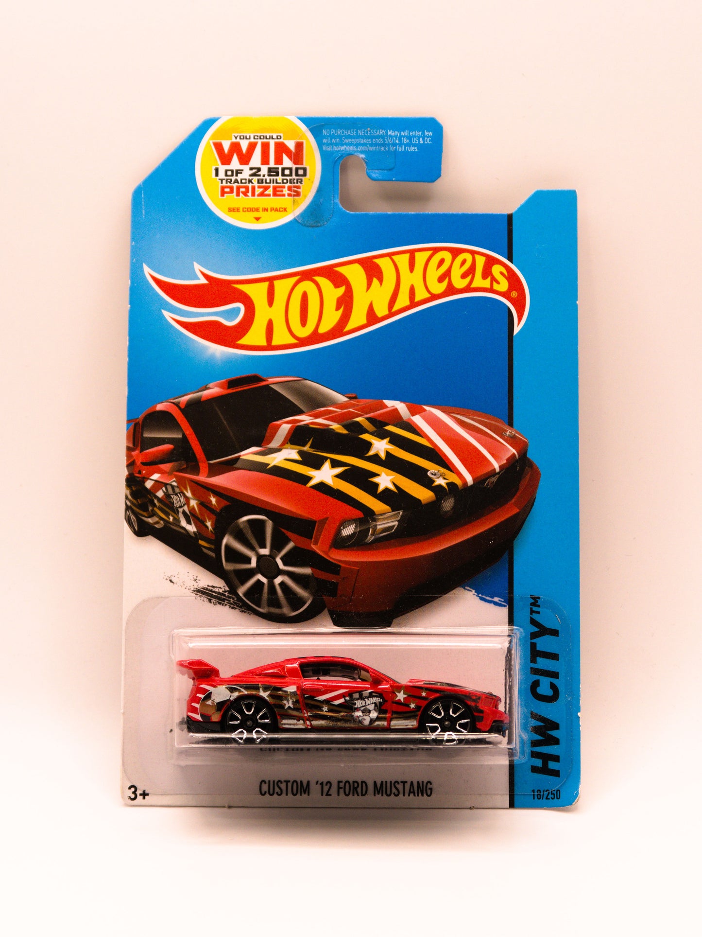 Custom '12 Ford Mustang Czerwony