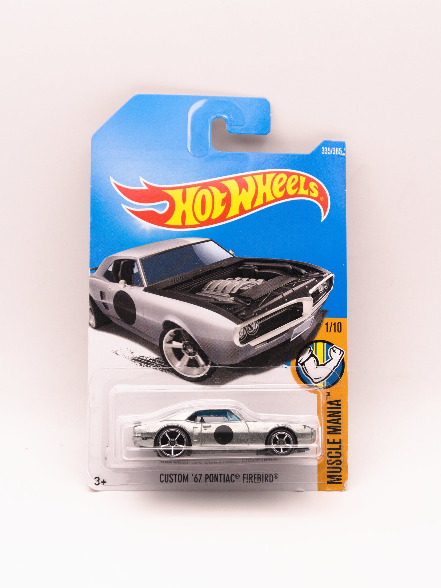 Custom '67 Pontiac Firebird Srebrny *BLISTER