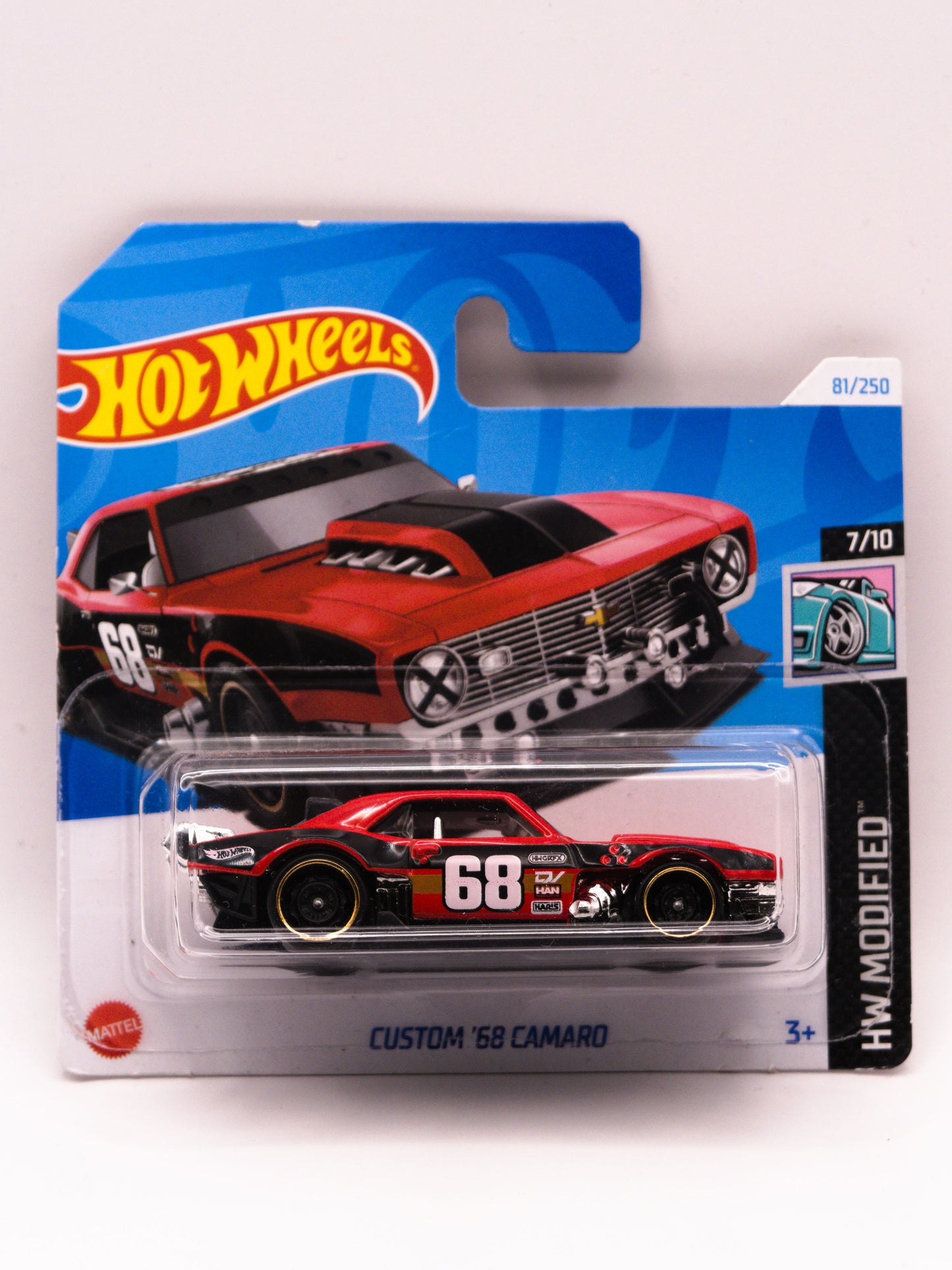 Custom '68 Camaro Czerwony