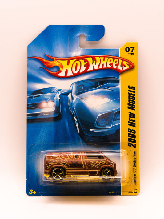 Custom '77 Dodge Van Brązowy