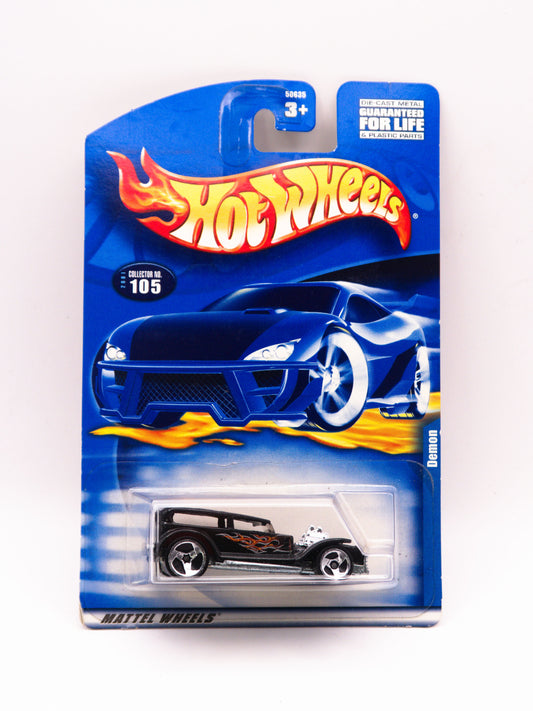 Demon Czarny *Uszkodzony Róg Karty