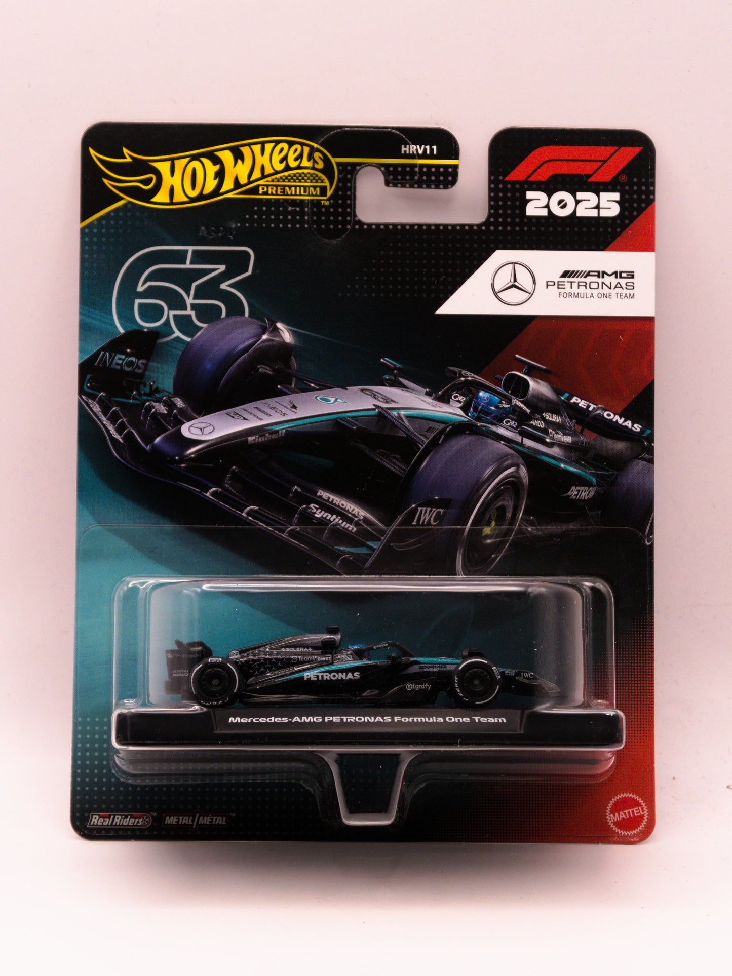 F1 Formula 1 Mercedes AMG Petronas #63 George Russel Premium
