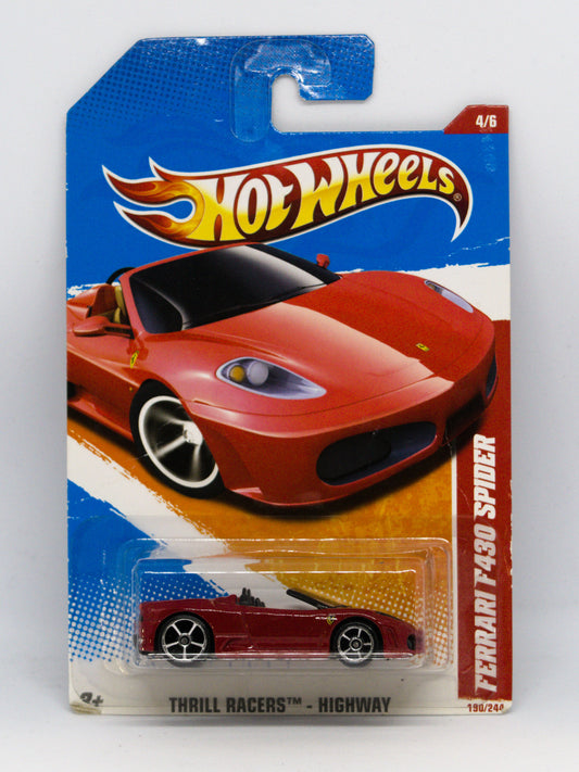 Ferrari F430 Spider Czerwony *Uszkodzony