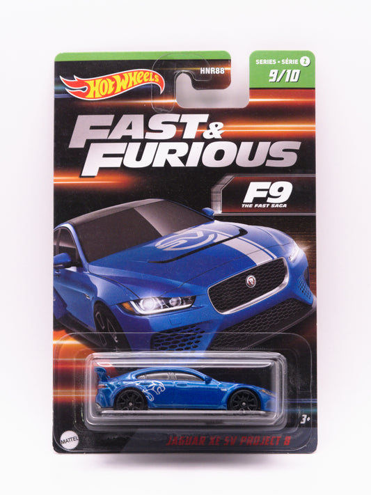 Jaguar XE SV Project 8 Fast and Furious Niebieski