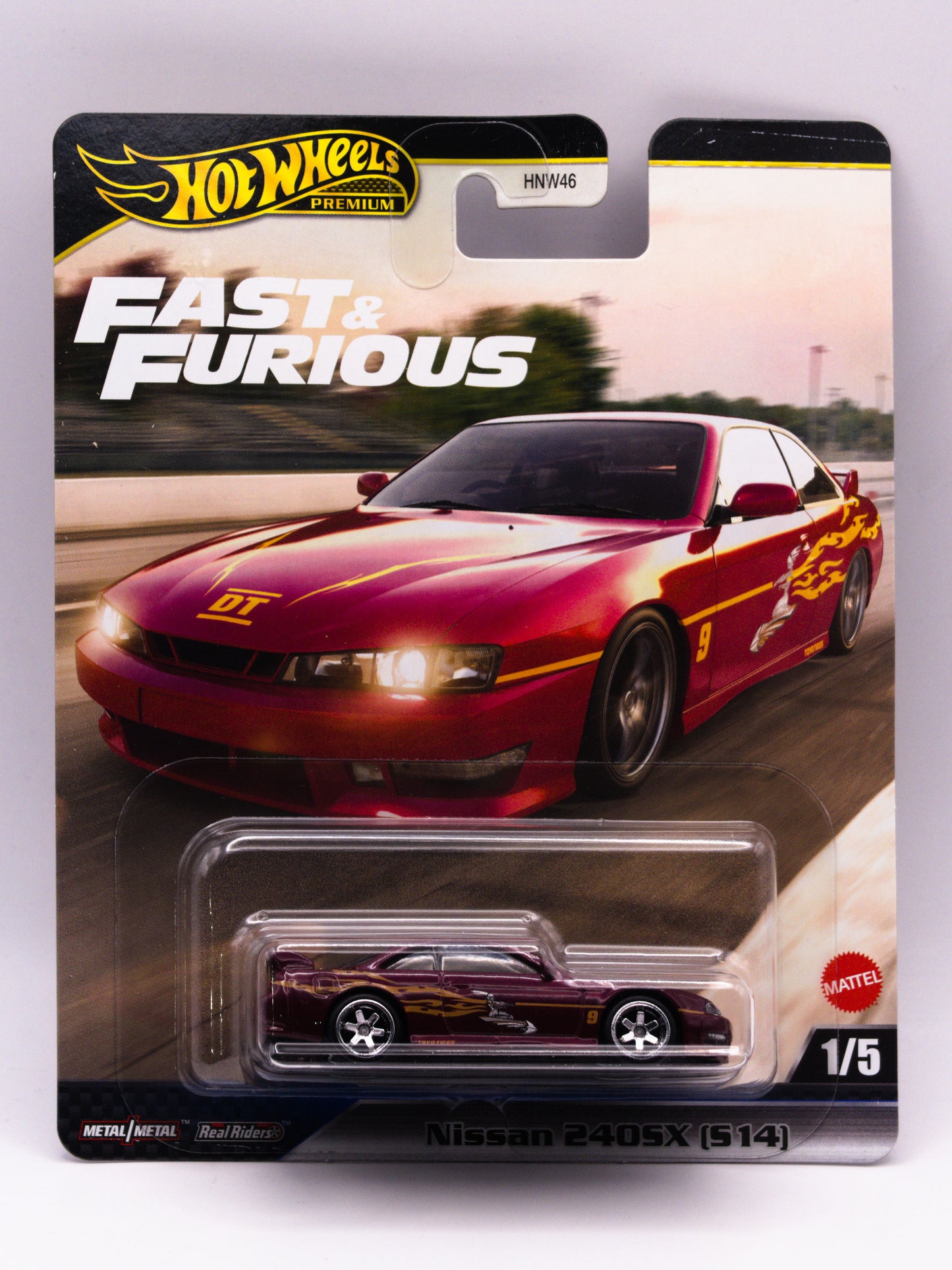 Nissan 240SX Premium Fast and Furious Czerwony