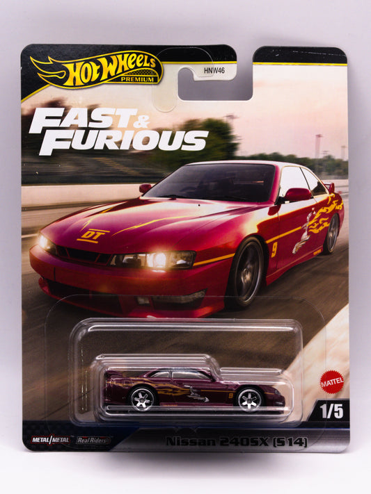 Nissan 240SX Premium Fast and Furious Czerwony