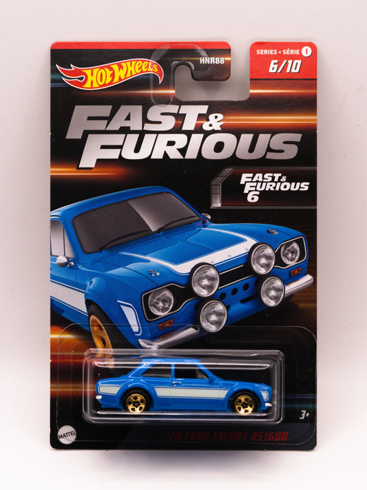 '70 Ford Escort RS1600 Niebieski Fast&Furious