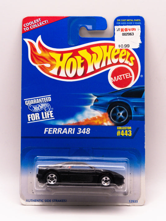 Ferrari 348 Czarny #433 - Wariant kół 5SP *USZKODZONY