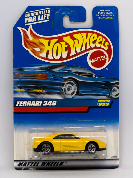 Ferrari 348 Żółty Collector's #993 *PLAMY pod Autkiem