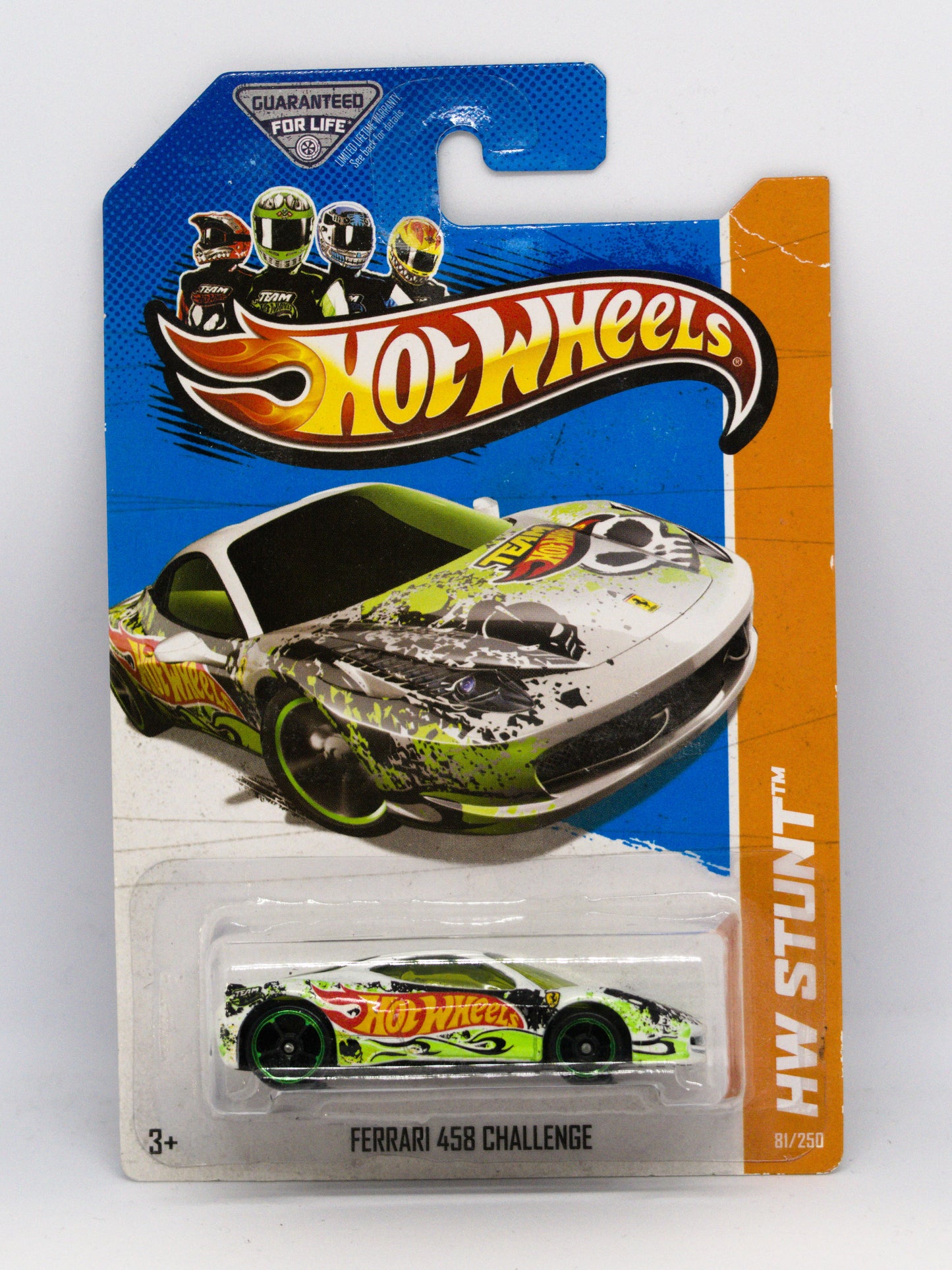 Ferrari 458 Challenge Biały *Uszkodzony