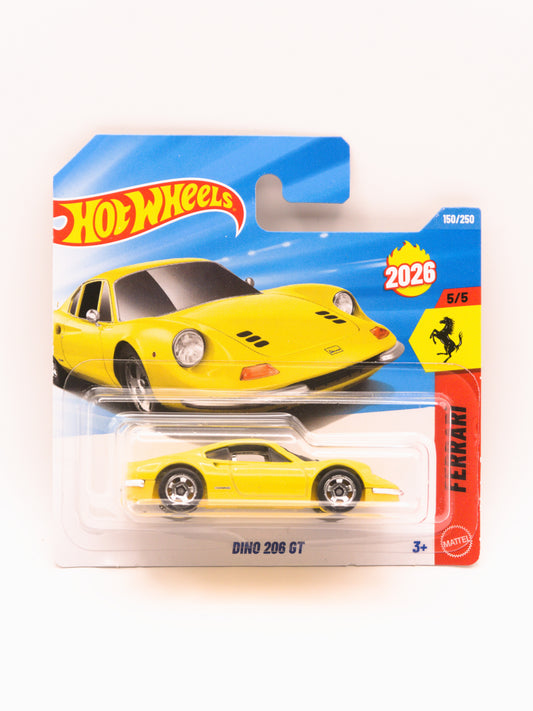 Ferrari Dino 206 GT Żółty