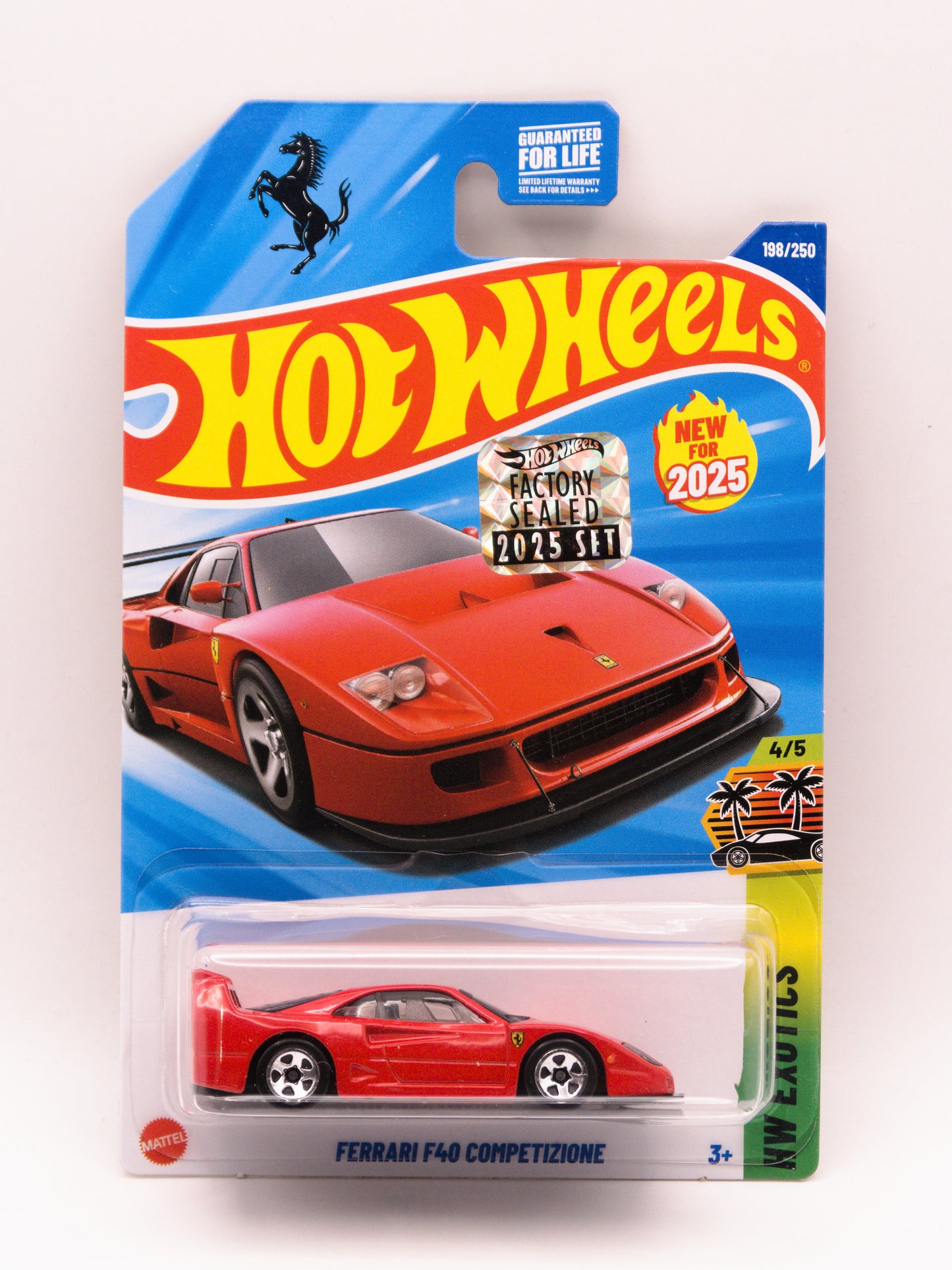 Ferrari F40 Competizione Factory Sealed Czerwony