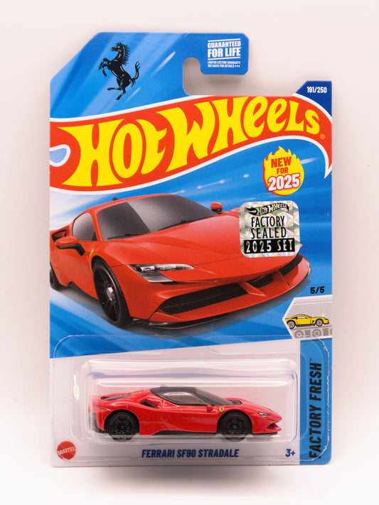 Ferrari SF90 Stradale Factory Sealed Czerwony