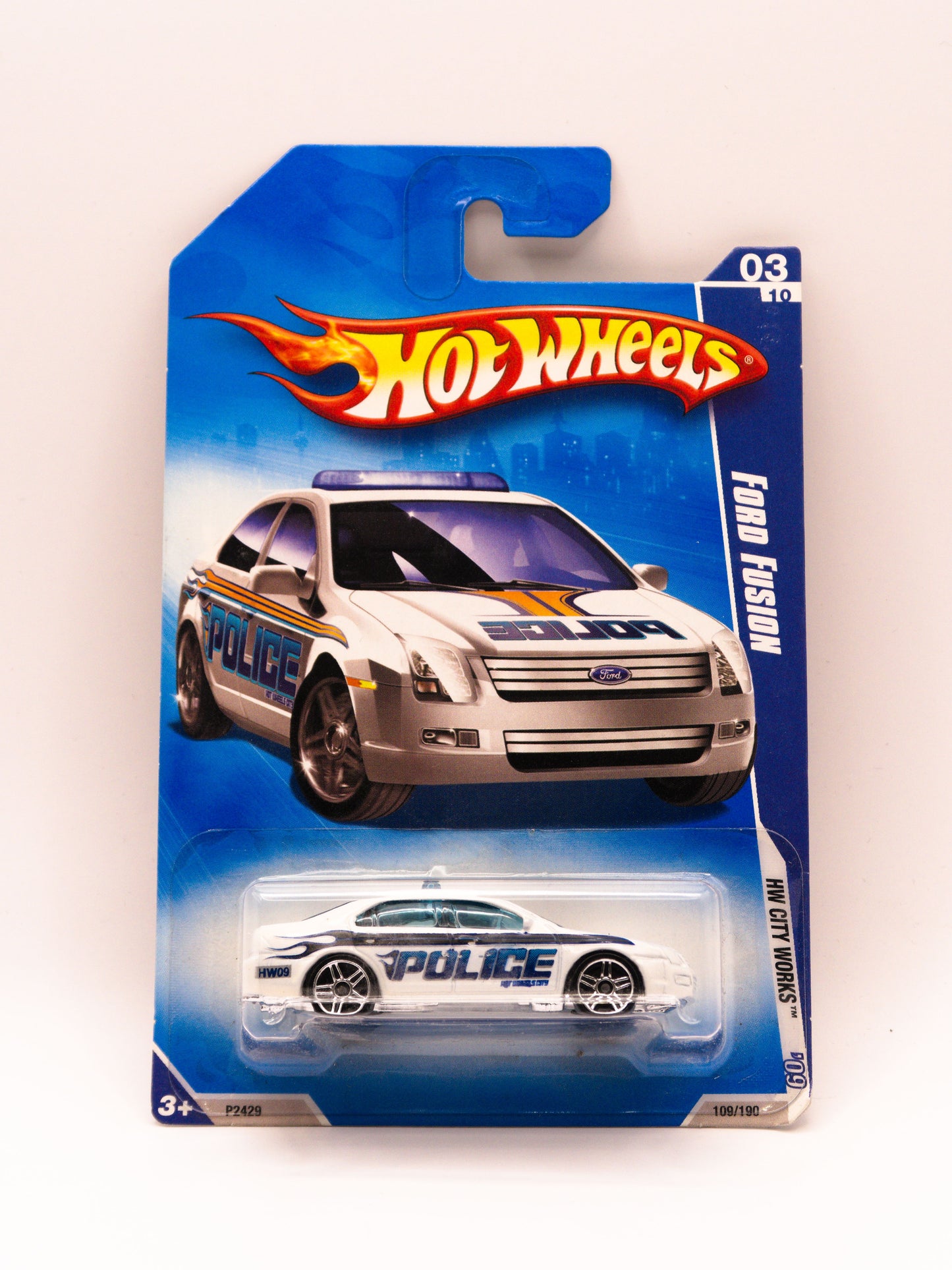 Ford Fusion Police Biały