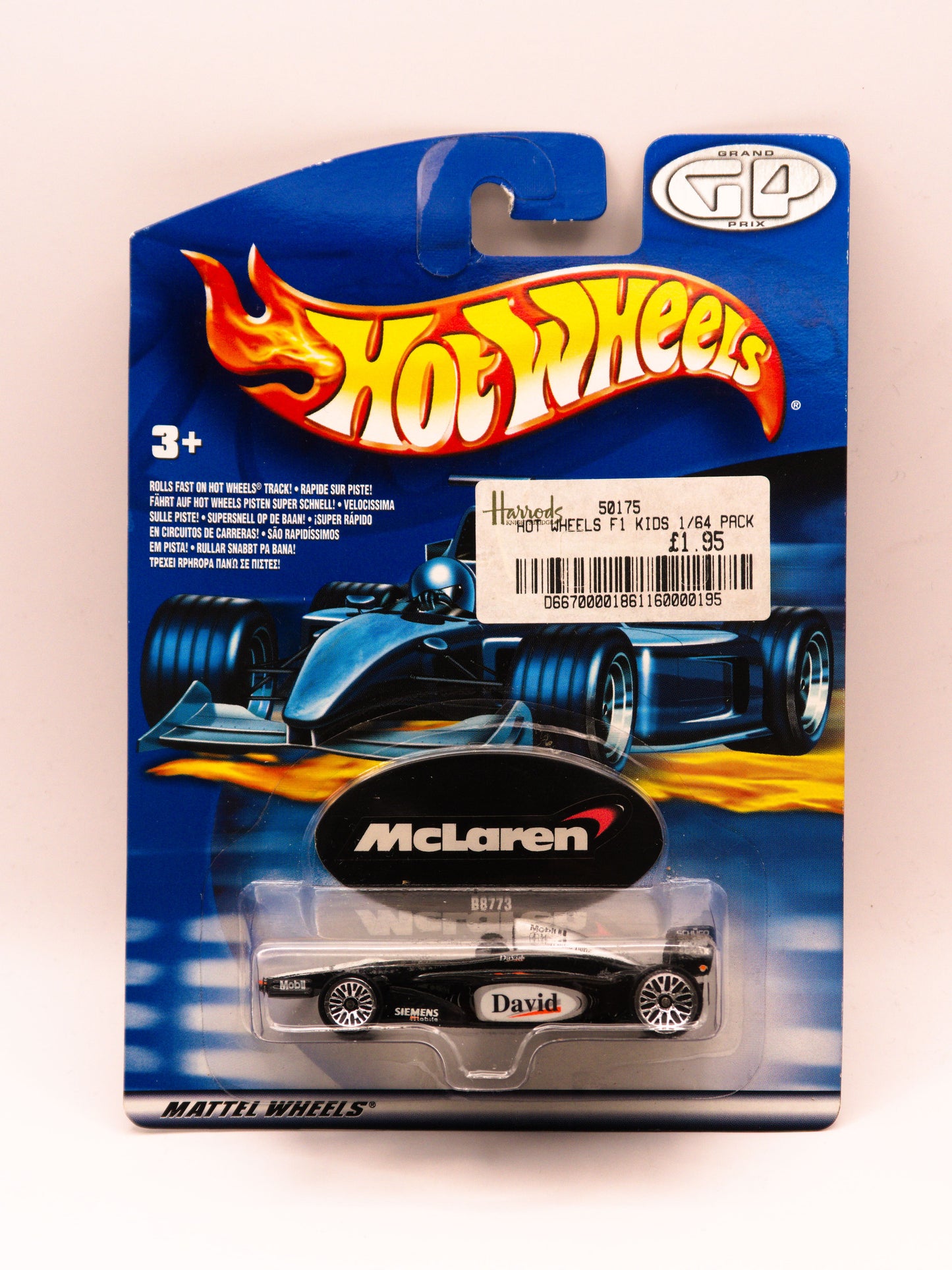 Formuła 1 F1 Bolid McLaren David *Karta