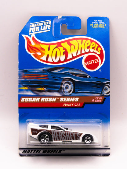 Funny Car Sugar Rush Biały *Blister