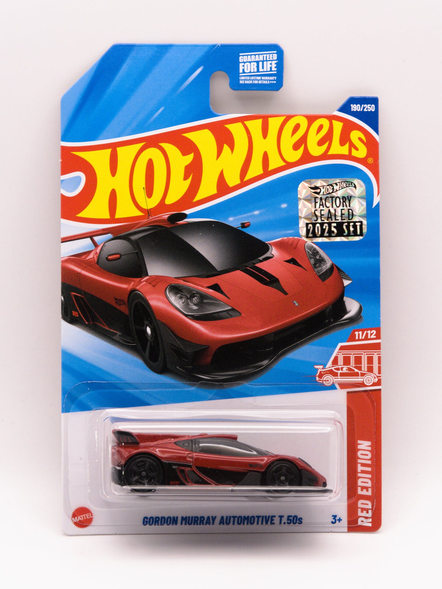 Gordon Murray Automotive T.50s Czerwony Red Edition Factory Sealed