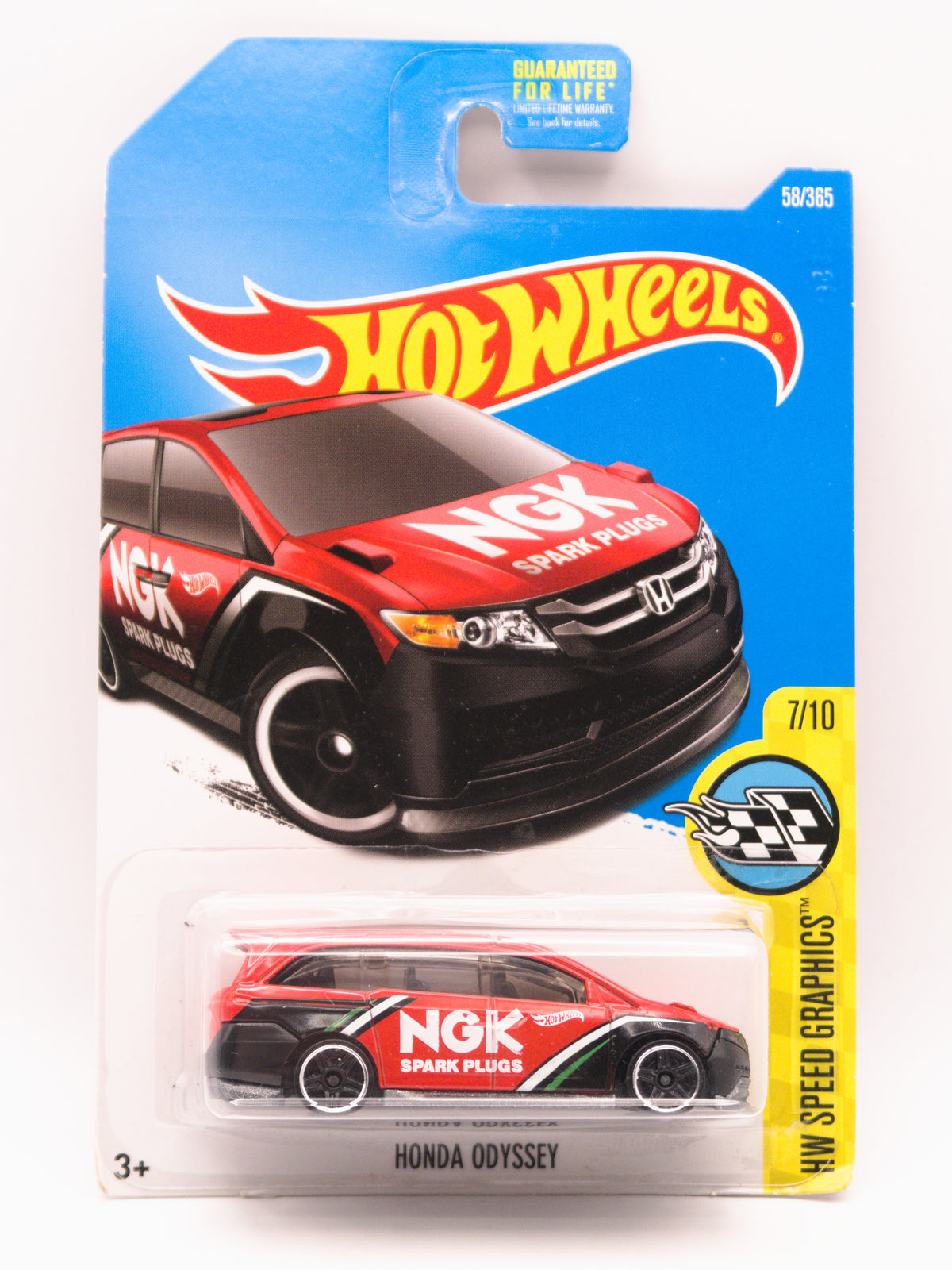 Honda Odyssey NGK Czerwony
