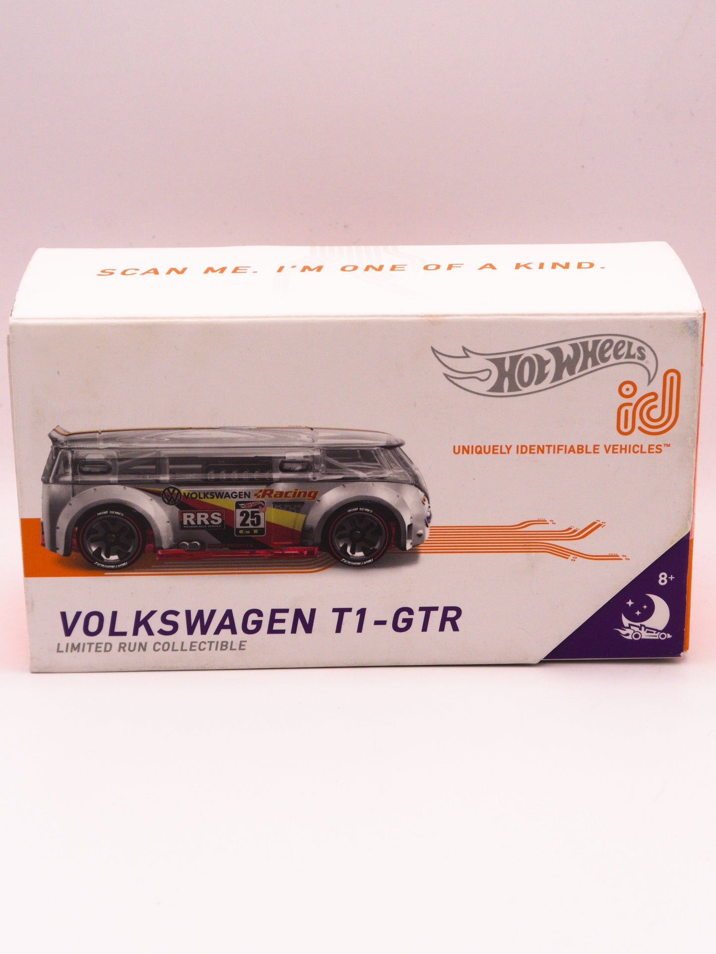 Hot Wheels ID: Volkswagen T1-GTR Srebrny