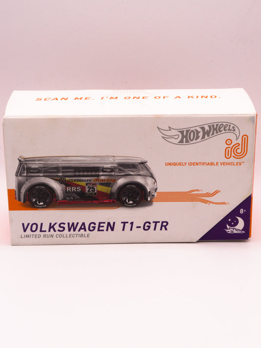 Hot Wheels ID: Volkswagen T1-GTR Srebrny