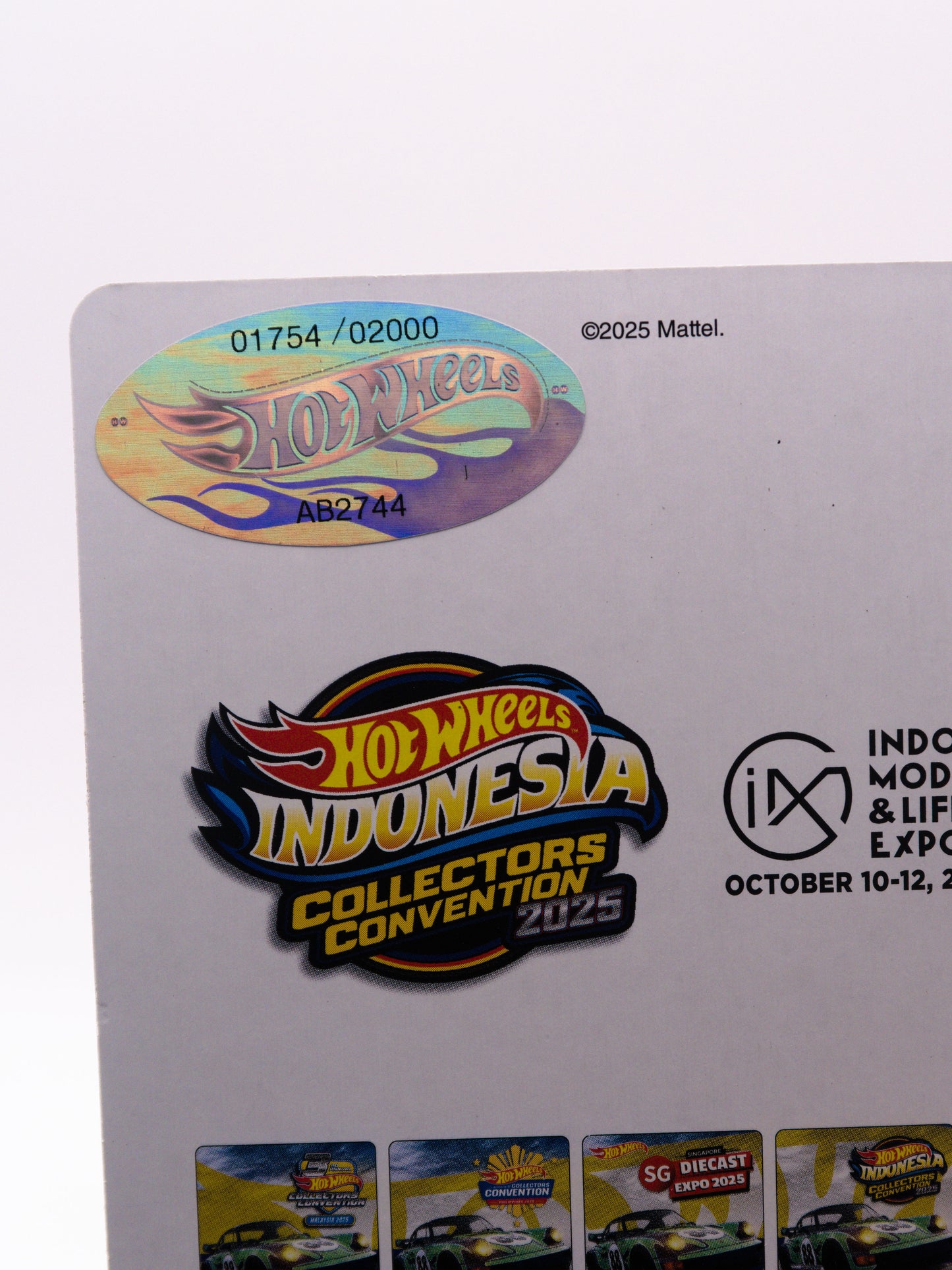 Hot Wheels Indonesia Convention 2025 Porsche 911 Carrera RS 3.8 Fioletowy PARA