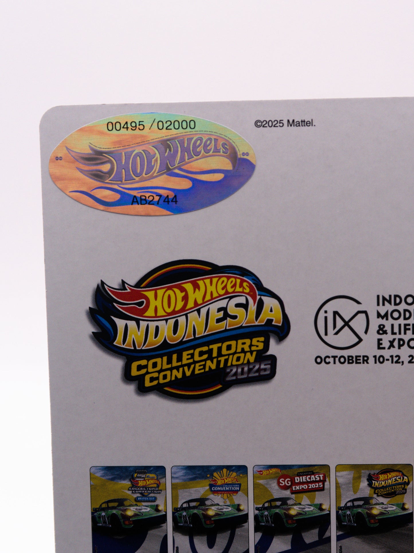 Hot Wheels Indonesia Convention 2025 Porsche 911 Carrera RS 3.8 Fioletowy PARA