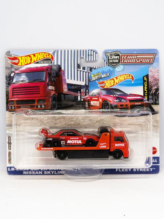 Team Transport LB-ER34 Super Silhouette Nissan Skyline Czerwony