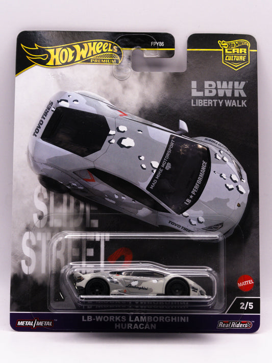 Lamborghini Huracan LB-WORKS Liberty Walk Premium Street Slide Szary