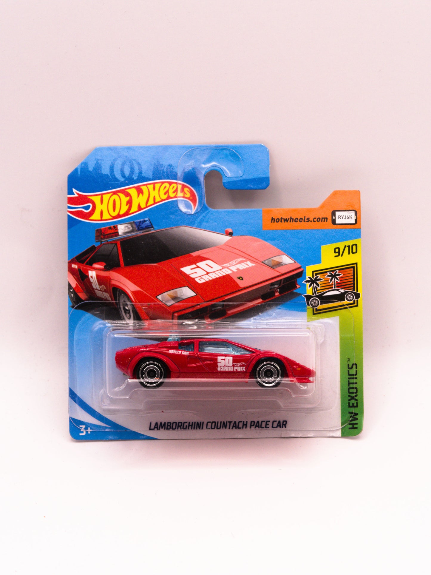 Lamborghini Countach Pace Car Czerwony