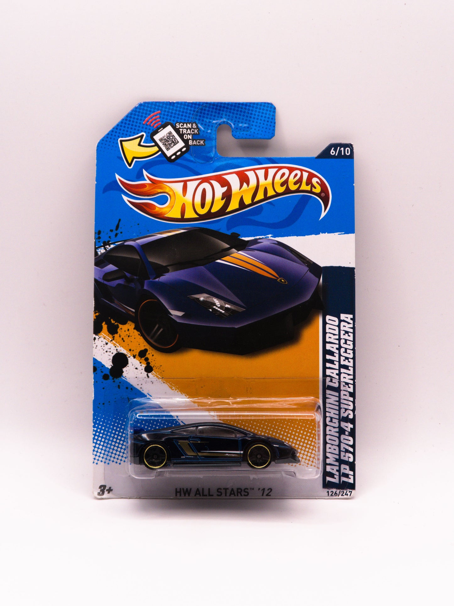 Lamborgini Gallardo LP 570-4 Superleggera Niebieski