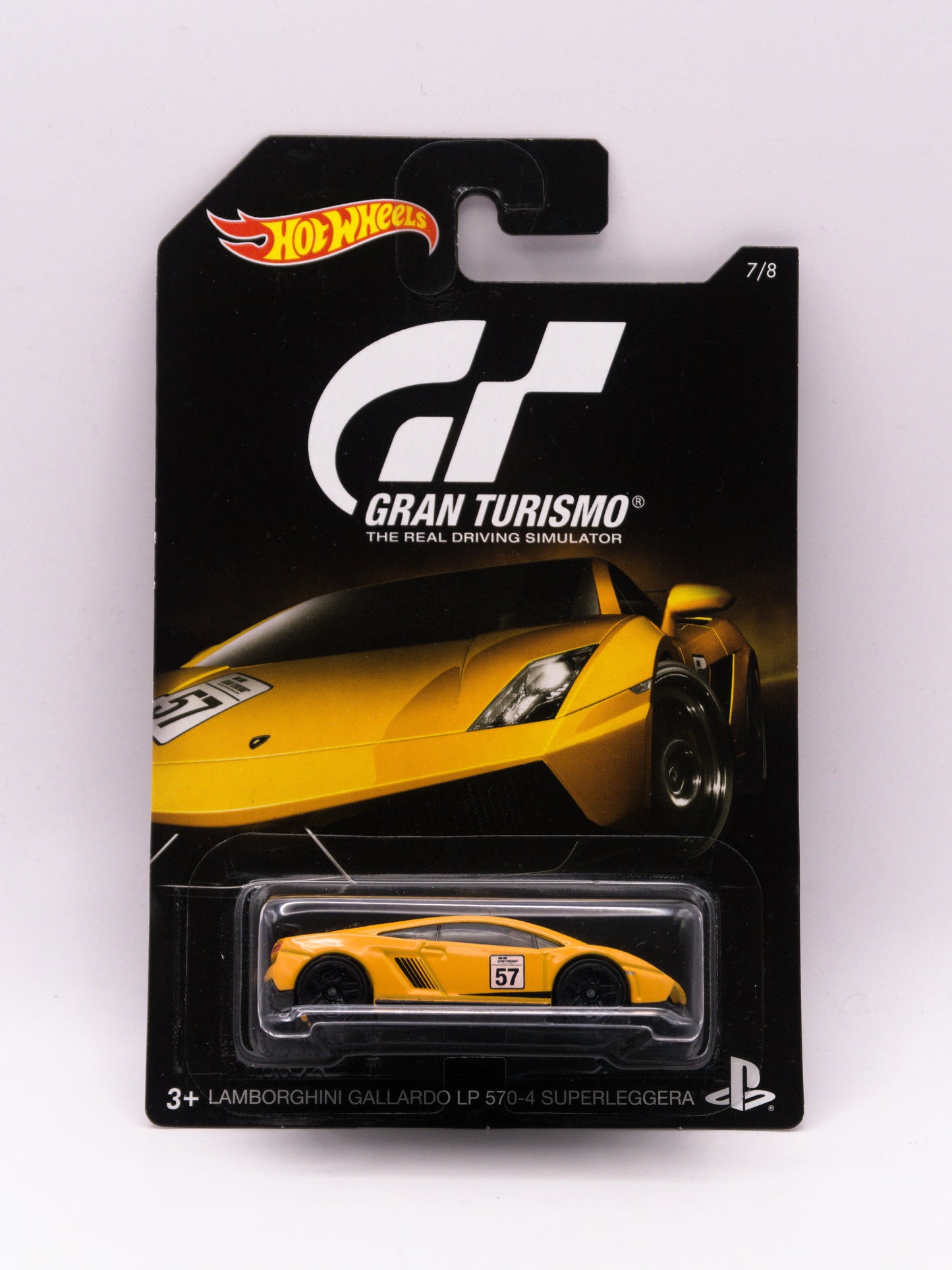 Gran Turismo Lamborghini Gallardo LP 570-4 Superleggera Żółty