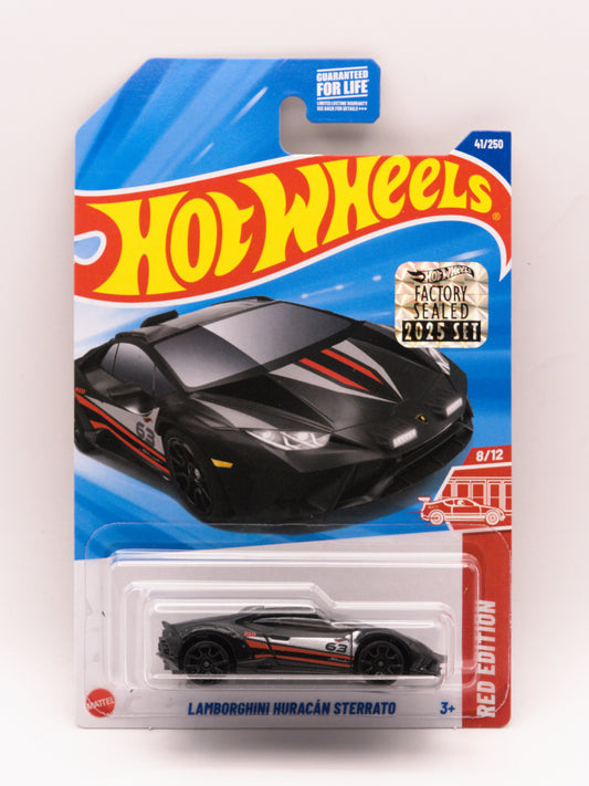 Lamborghini Huracan Sterrato Czarny Red Edition Factory Sealed