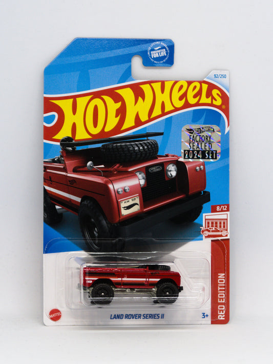 Land Rover Series II Factory Sealed Czerwony RED EDITION
