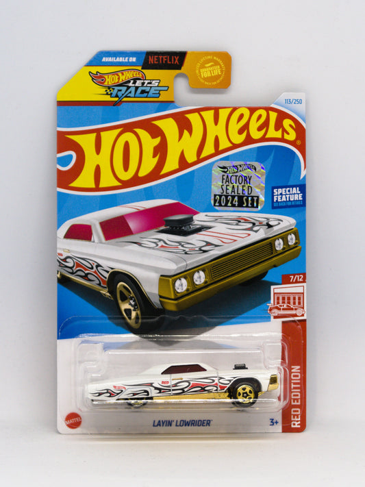 Layin Lowrider Biały Factory Sealed Red Edition