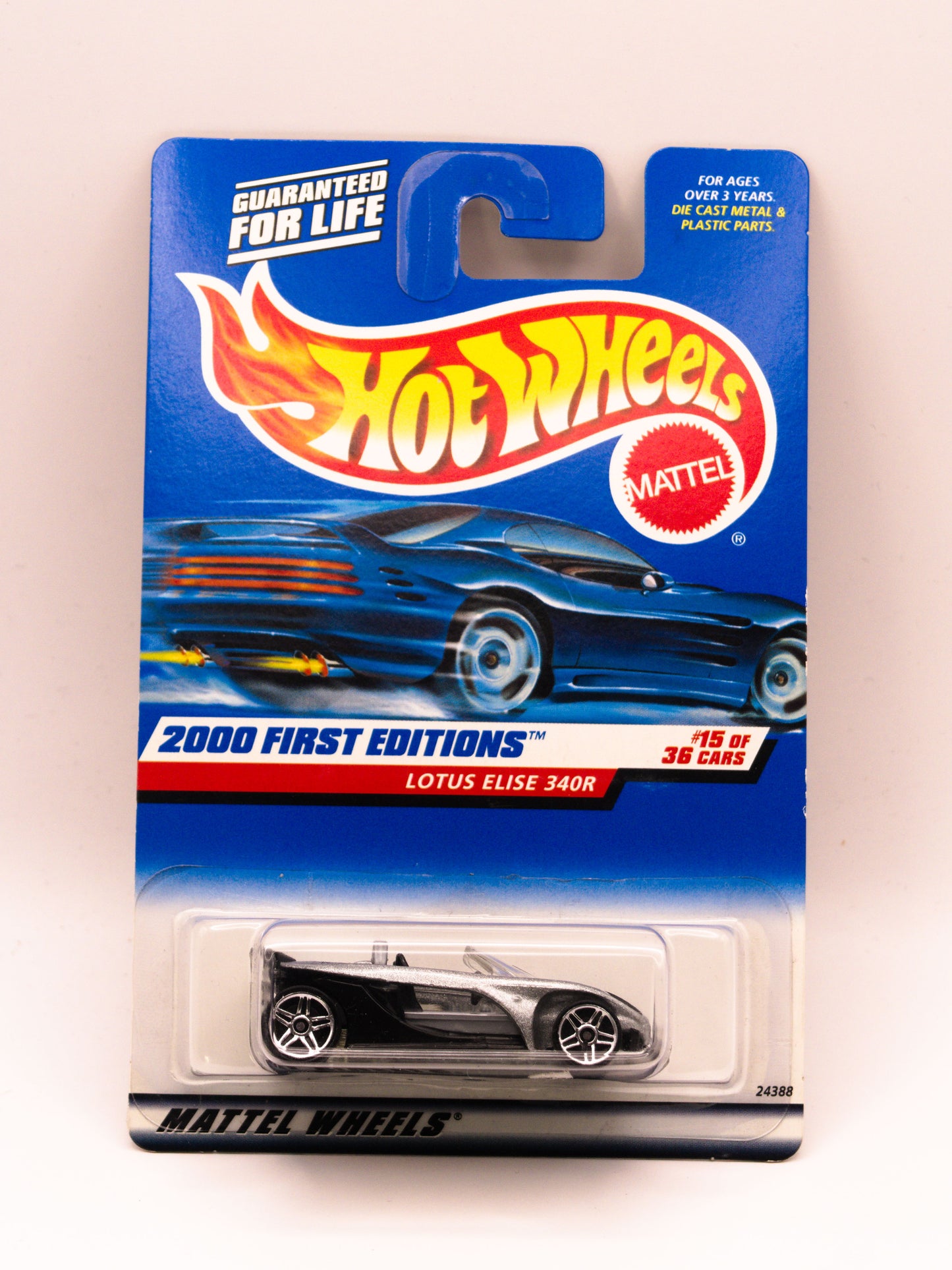 Lotus Elise 340R Czarno Srebrny