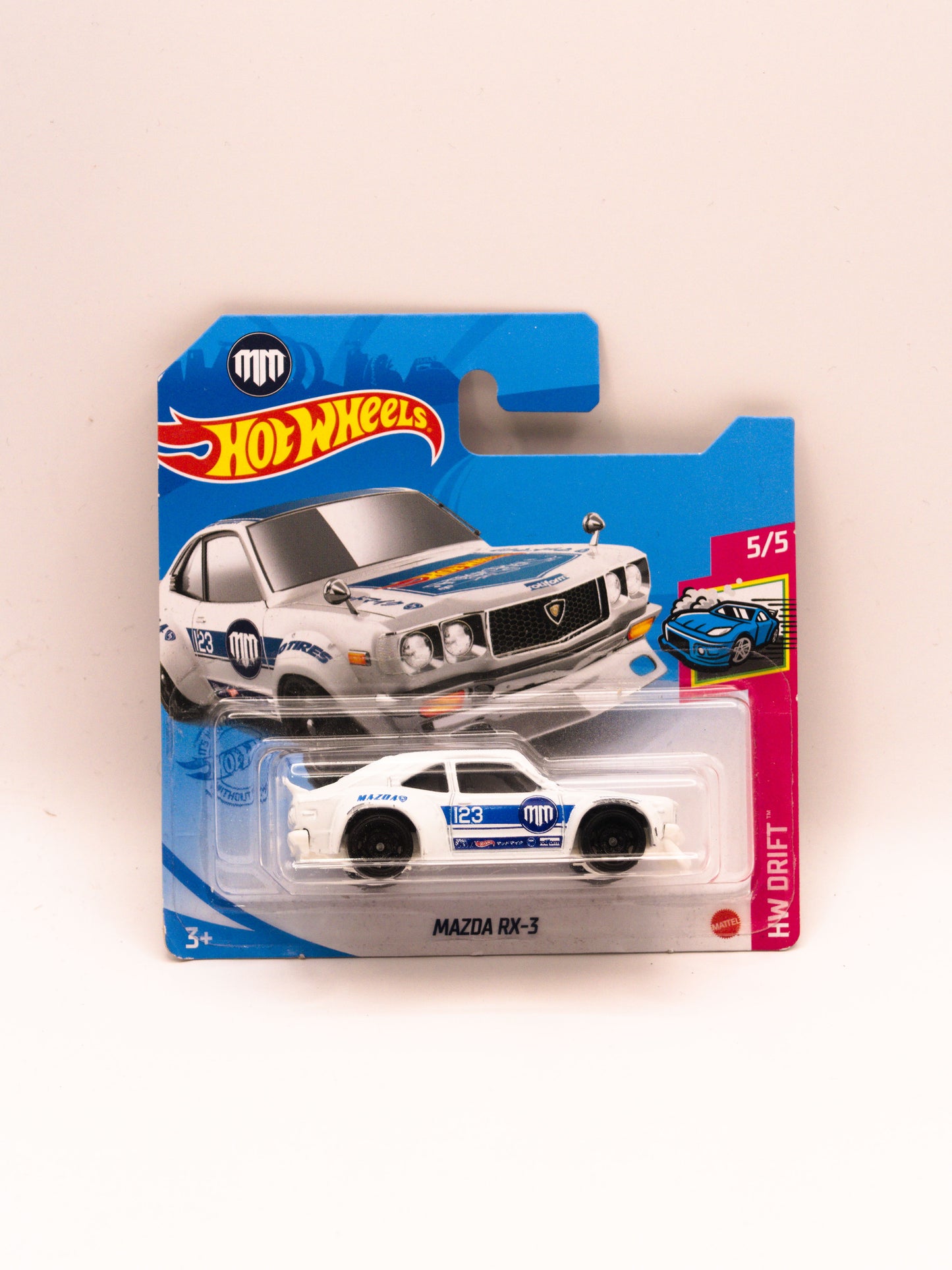 Mazda RX-3 Mad Mike Biała