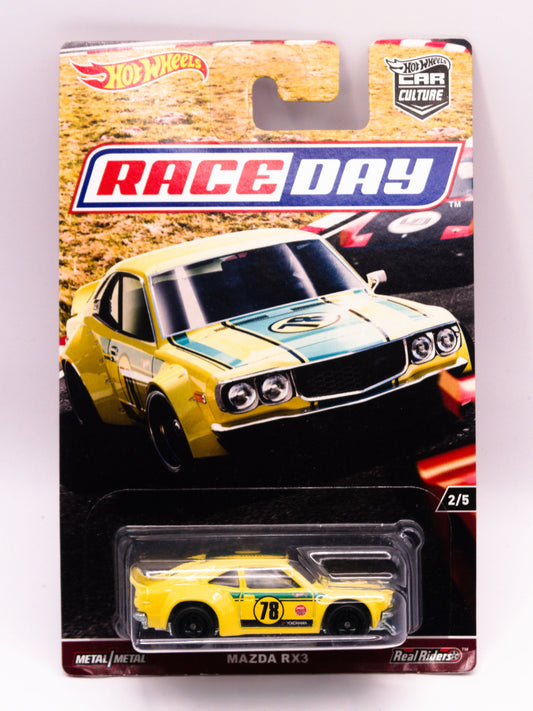Mazda RX-3 Żółty Race Day Premium
