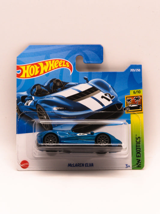 McLaren Elva Niebieski